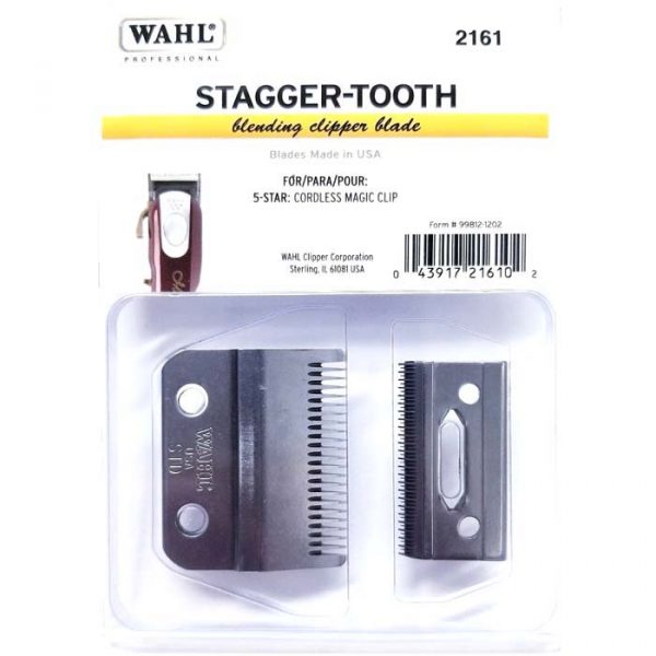 Wahl Stagger-Tooth Blending Clipper Blade For 5 Star Cordless Magic Clip #2161